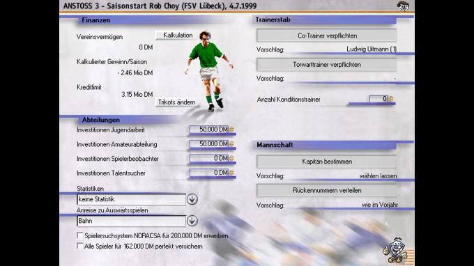 ANSTOSS 3: Der Fußballmanager PC Crack