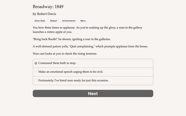 Broadway: 1849 Torrent Download