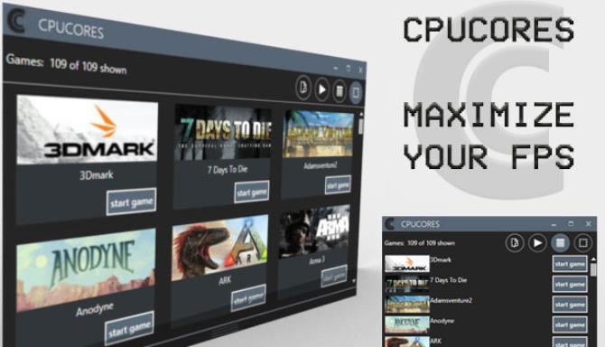 CPUCores :: Maximize Your FPS Free Download
