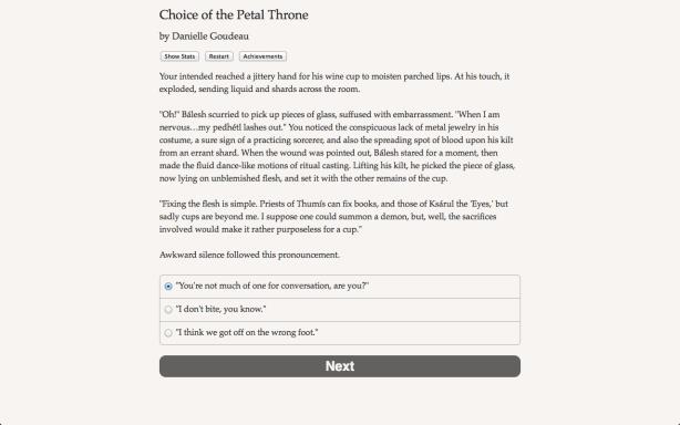 Choice of the Petal Throne PC Crack