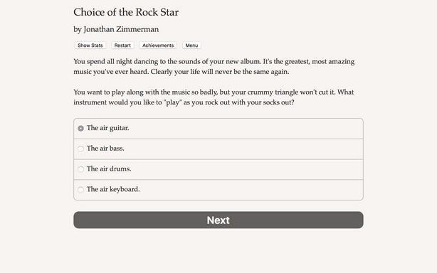 Choice of the Rock Star Torrent Download