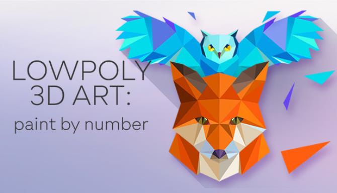 LowPoly 3D Art Paint by Number Free Download