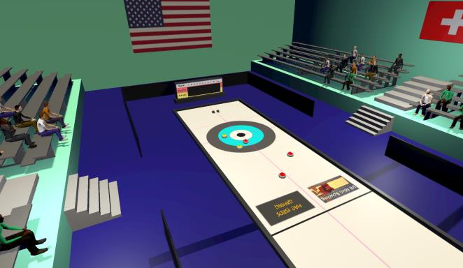 VR Curling PC Crack
