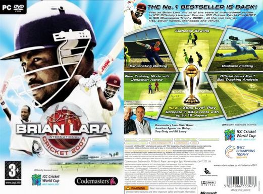Brian Lara International Cricket 2007 Free Download