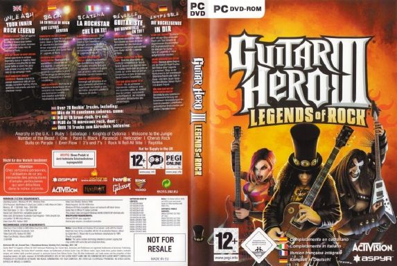Guitar Hero III - Legends Of Rock Free Download