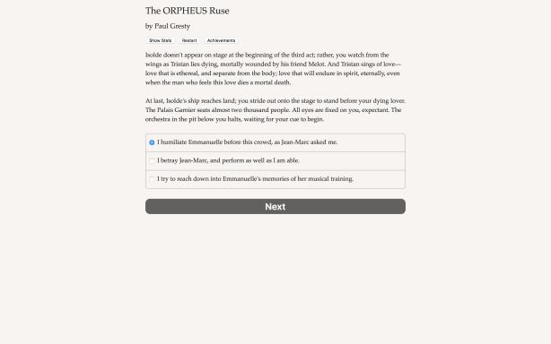 The ORPHEUS Ruse PC Crack