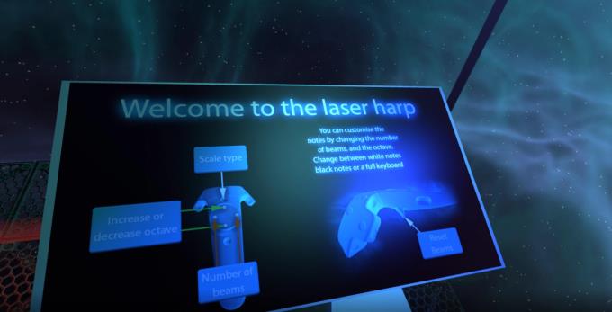 VR Laser Harp Torrent Download